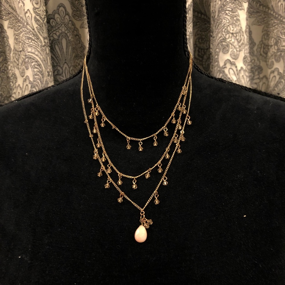 Multi chain layered Necklace